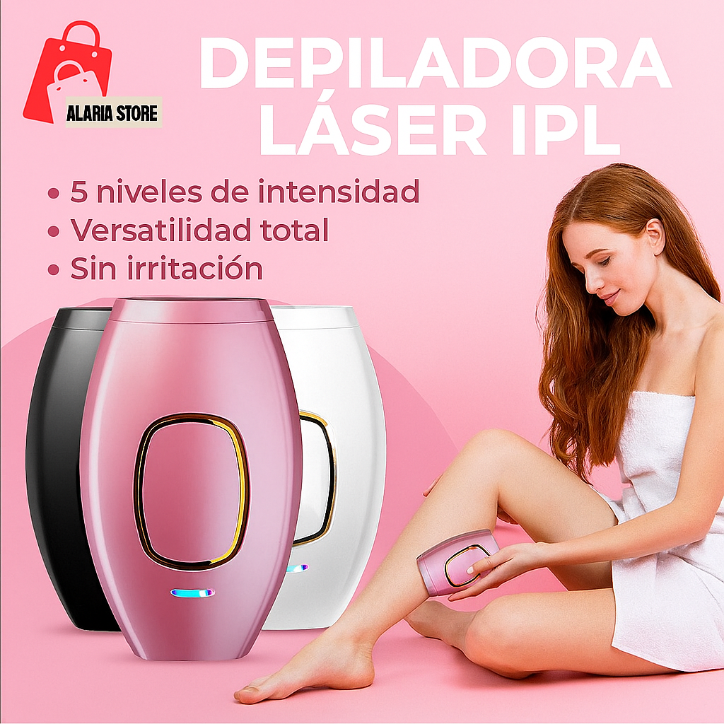 DEPILADORA LÁSER IPL PREMIUM+ENVIO GRATIS