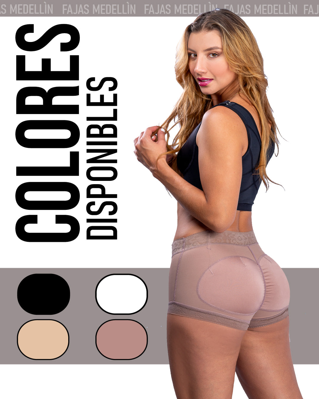 FAJA SHORT REALZA GLUTEOS