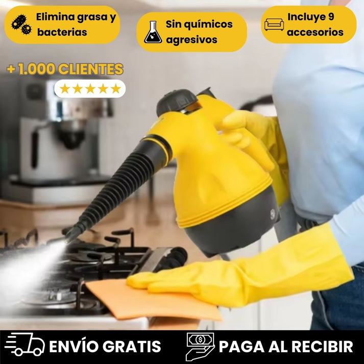 Maquina limpiador a vapor +ENVIO GRATIS
