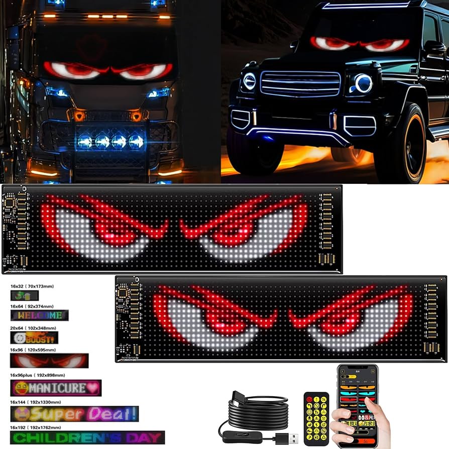 OJOS DE DIABLO TUNING PARA TODO TIPO DE VEHÍCULOS