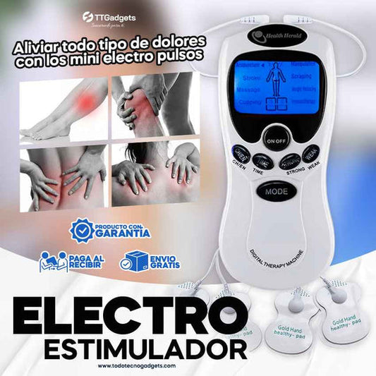 Masajeador digital de electrodos