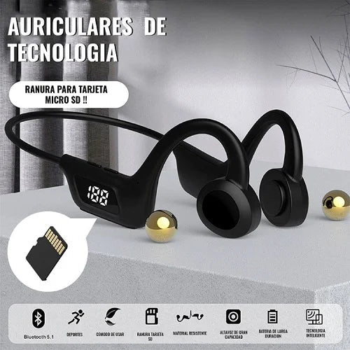 AURICULARES PRO DE CONDUCCION OSEA + ENVIO GRATIS !