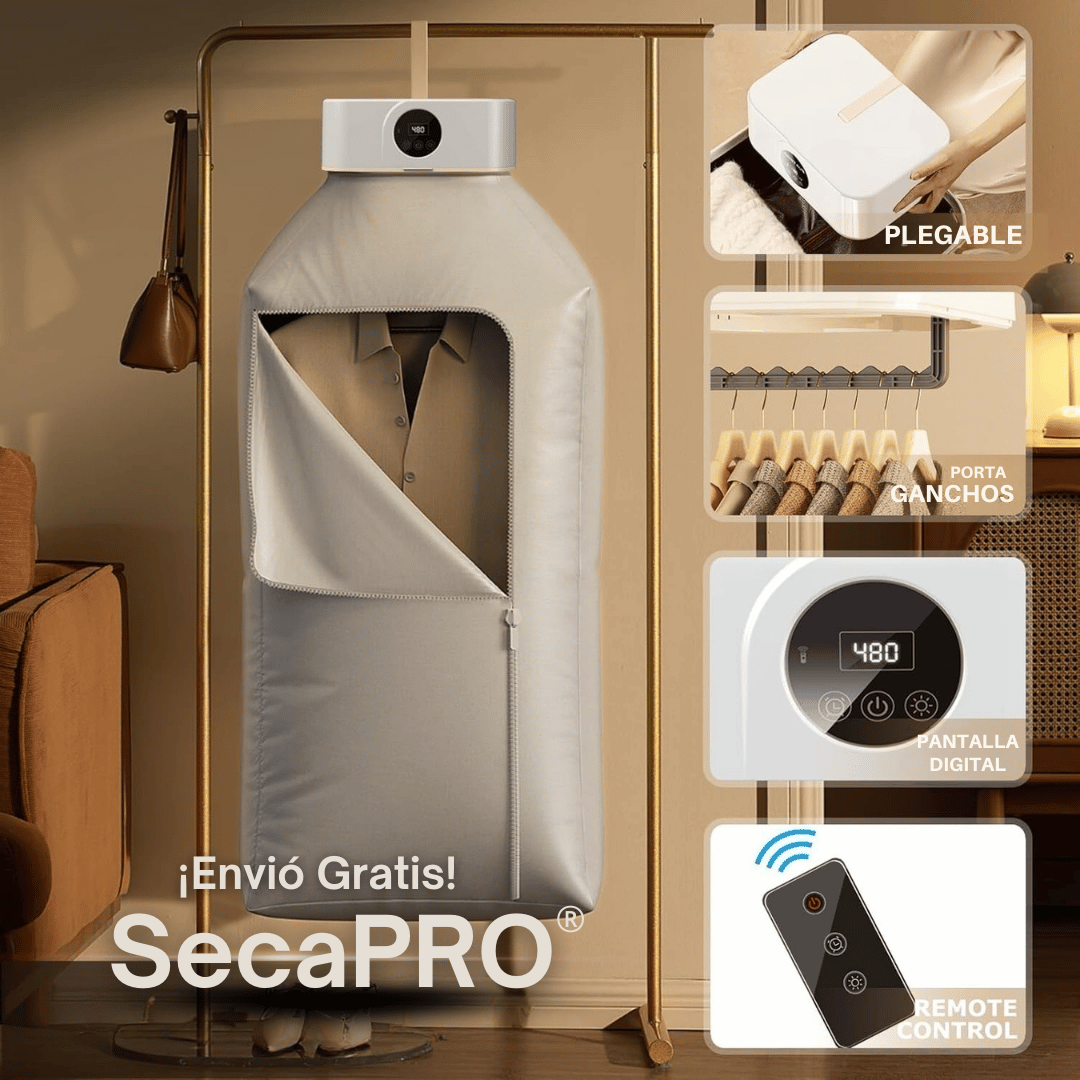 Secadora portátil de ropa eléctrica PRO