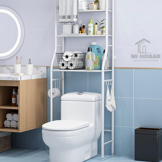 ESTANTE ORGANIZADOR DE BAÑO 3 NIVELES