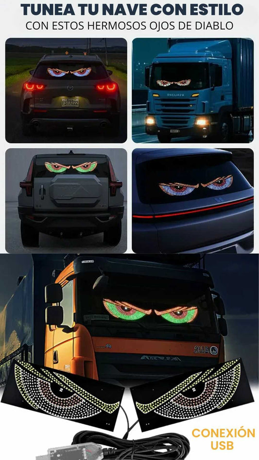 OJOS DE DIABLO TUNING PARA TODO TIPO DE VEHÍCULOS