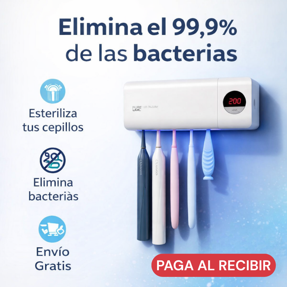 ESTERILIZADOR DE CEPILLOS + ENVIO GRATIS