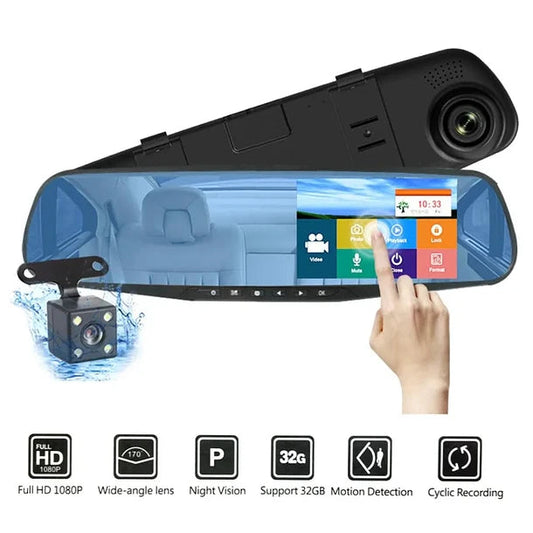 Cámara Retrovisor Full HD 🚗 Tu Auto Más Seguro, Moderno y Conectado
