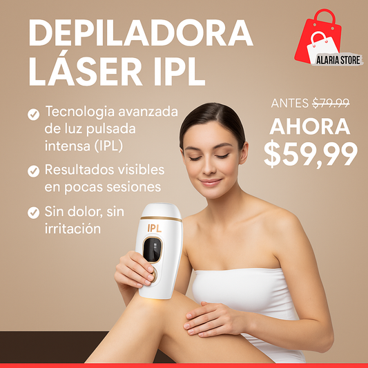 DEPILADORA LÁSER IPL PREMIUM+ENVIO GRATIS