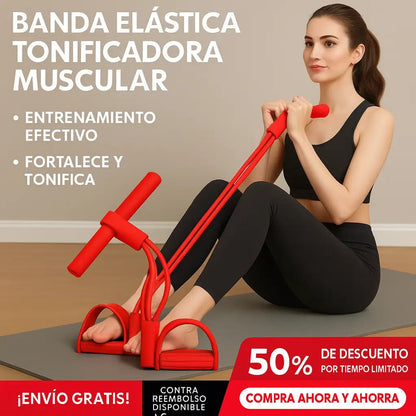 Banda elastica tonifica y quema