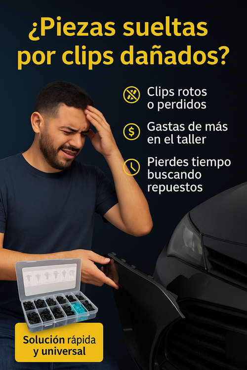 KIT DE SUJETADORES GUARDABARROS 152 PIEZAS