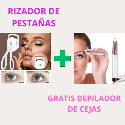 RISADOR DE PESTAÑAS + GRATIS  DEPILADOR DE CEJAS