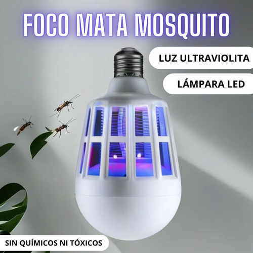 Foco Led con Mata Mosquitos