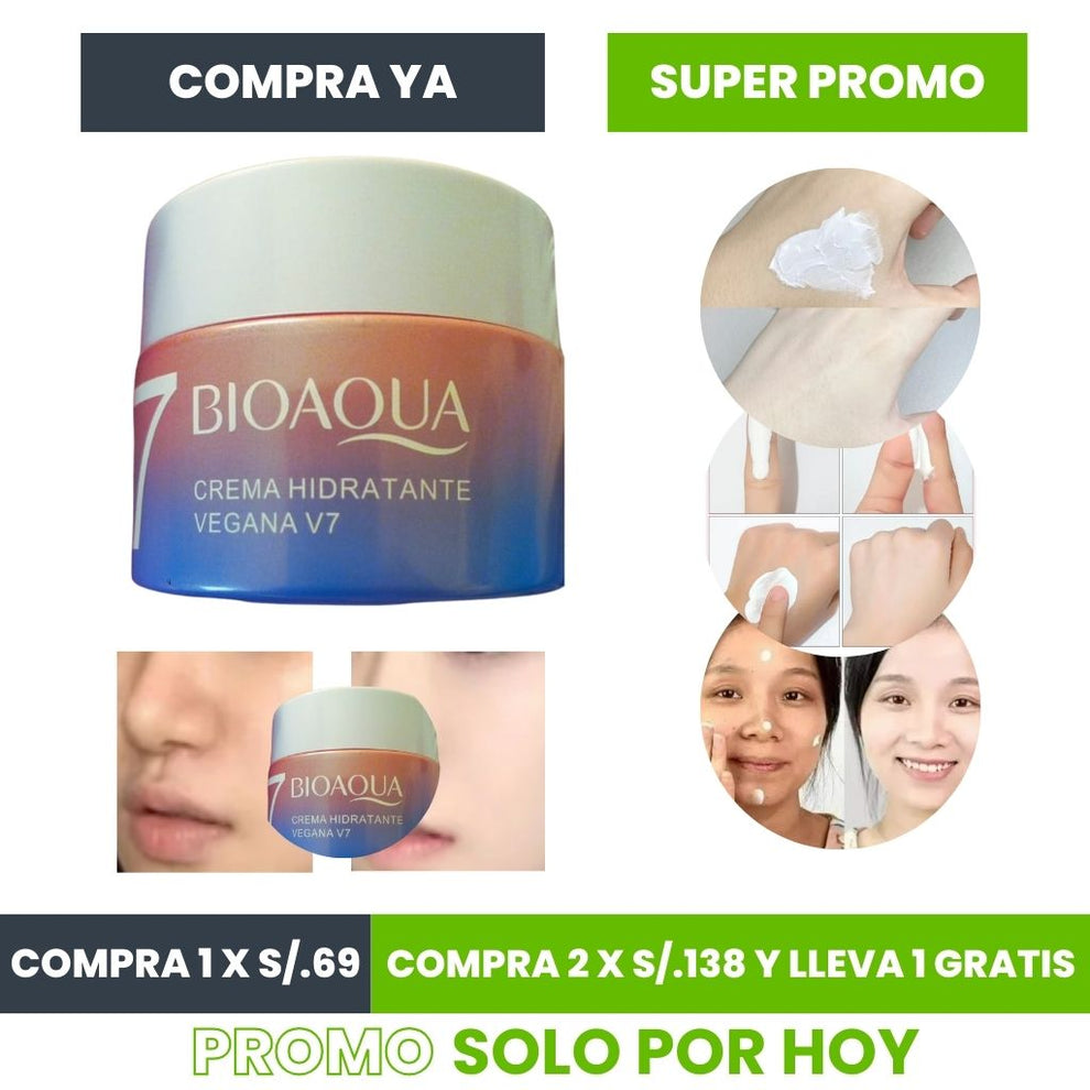 CREMA REVITALIZANTE BIOAQUA | Envío gratis