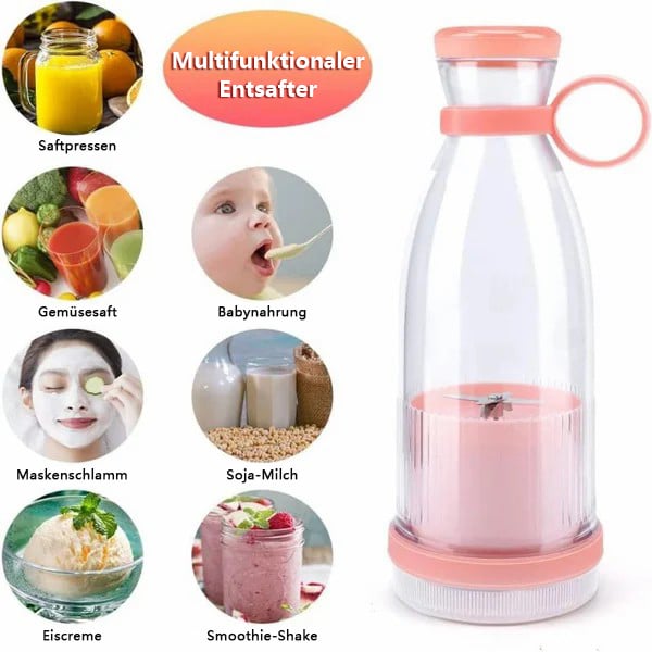 🎄 Ofertas especiales para Navidad 🎄 Extractor de jugo portátil más vendido | 🌟 ¡Disfruta de jugo fresco en cualquier momento y en cualquier lugar!